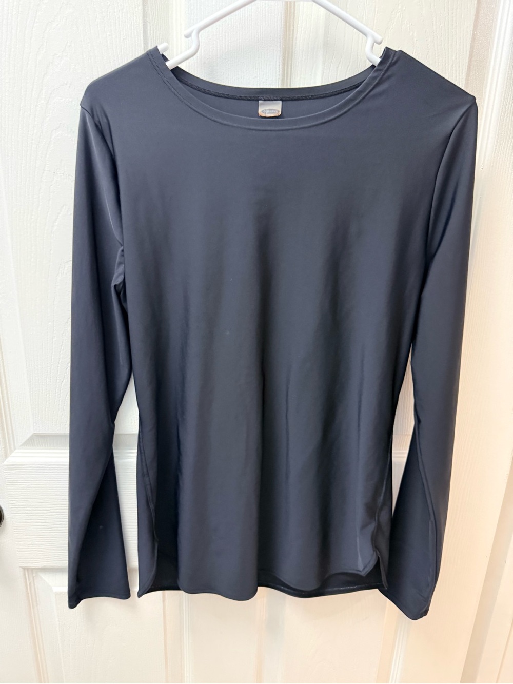 Old navy black long sleeve rash guard women’s large tall